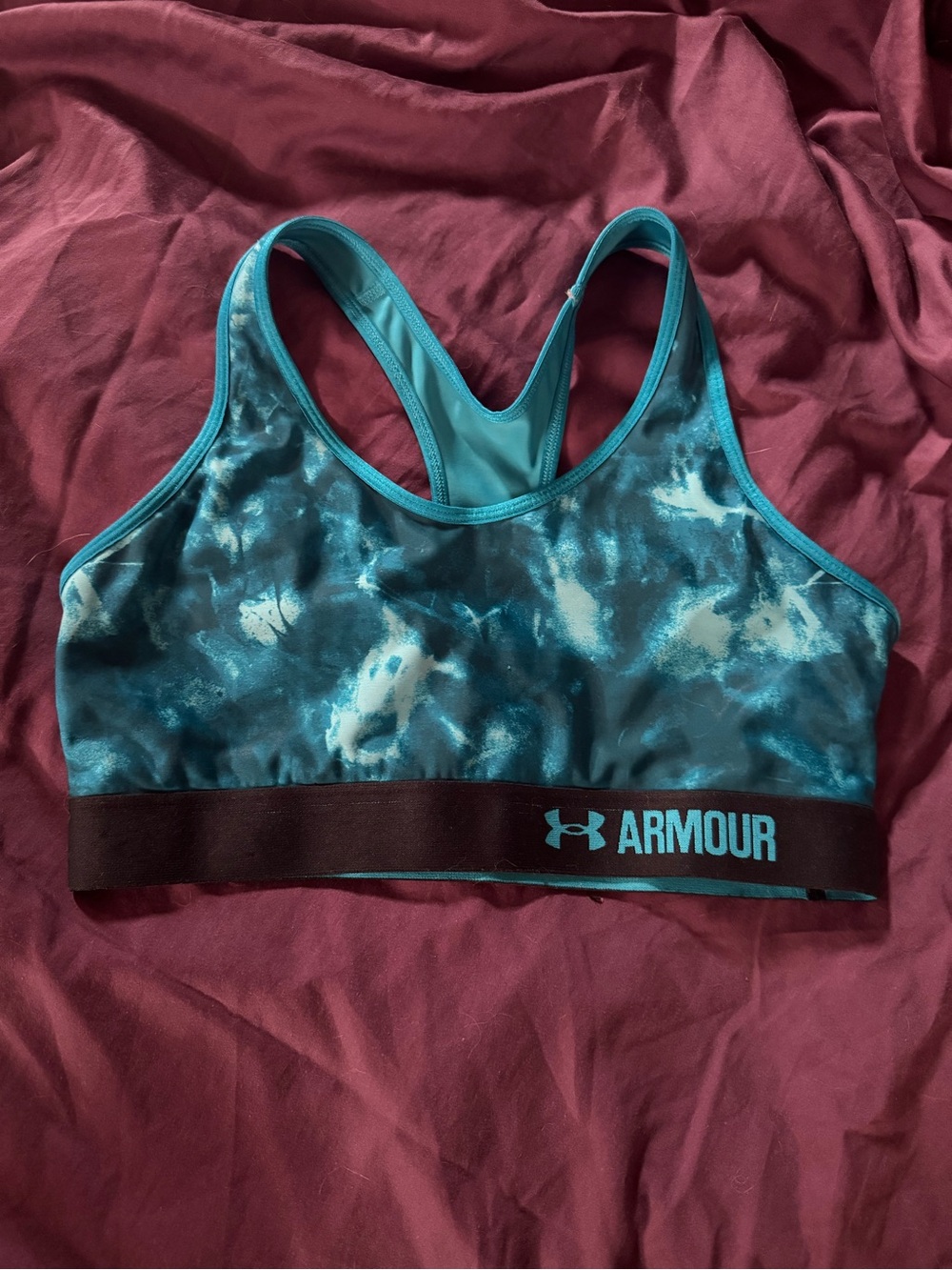 Under Armour Teal/Blue Sports Bra